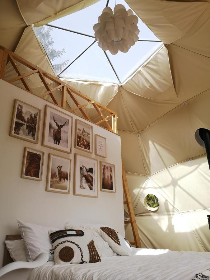 Medve Dome - Luxury Camping In The Middle Of Nature Hotell Vlahita Eksteriør bilde